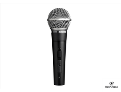 SHURE SM58S динамический кардиоидный вокальный микрофон (с выключателем)