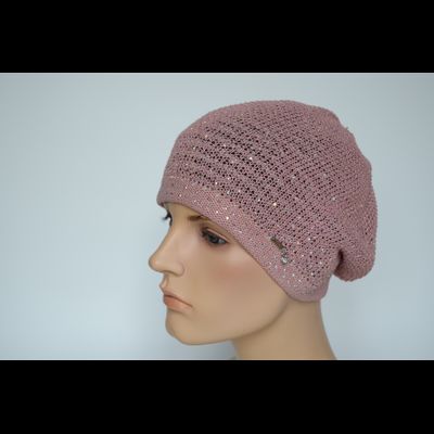 Берет розовый женский Vizio Италия 7079