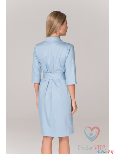 ПЛАТЬЕ медицинское Dr.Super "Spring" голубое