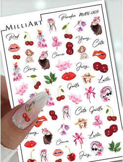 Слайдер-дизайн MilliArt Nails MAX-005