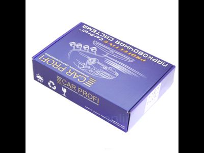 Парктроник CarProfi CP-LED118 Protective D19/22мм (на 4 датчика) Black