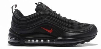 Nike Air Max 97 Чёрные с красным (41-45) Арт. 029MF-A