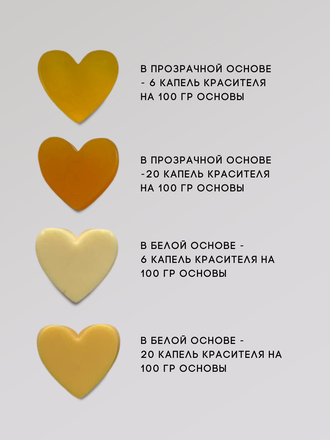 Пигмент косметический Янтарный. Пр-во РФ