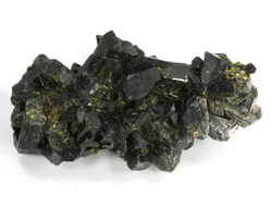 Эпидот, сросток кристаллов, Перу (68*35*30 мм, 101 г) №35871