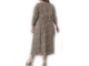 Нарядное женское длинное   платье Артикул: 14866-0517 (Цвет леопард) Размеры 54-72