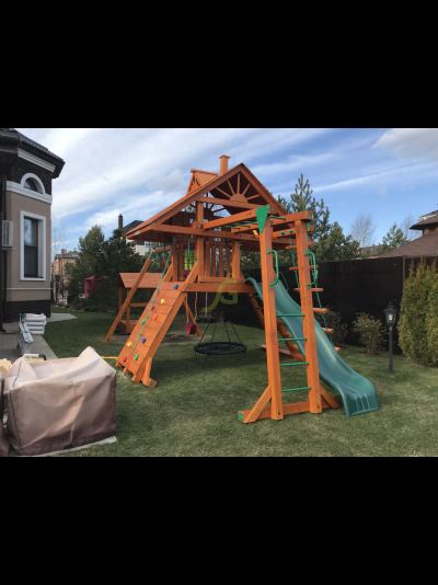 Детская площадка IgraGrad Крепость Фани с рукоходом (Домик)