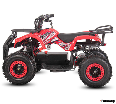 Электроквадроцикл WHITE SIBERIA SNEG MINI 1000W Красный