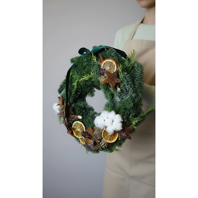 Венок новогодний № 1122
