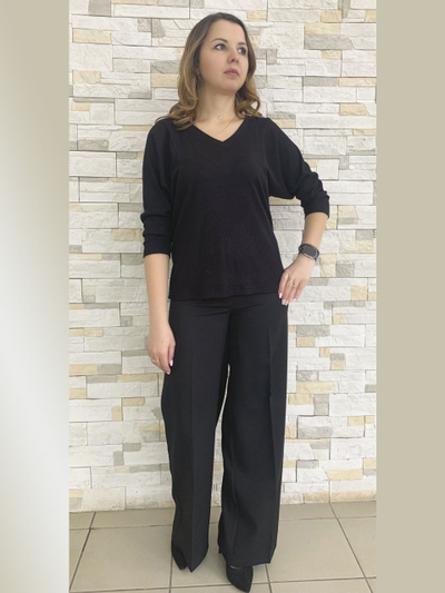 Джемпер 73-11240 черный