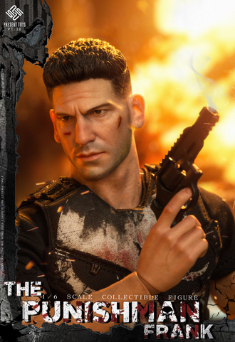 Каратель (Джон Бернтал, The Punisher)  - КОЛЛЕКЦИОННАЯ ФИГУРКА 1/6 scale The Punishman Frank (PT-sp38) - PRESENT TOYS