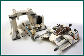 Hoth wampa cave lego deals