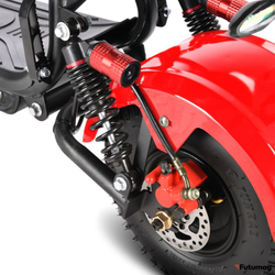 Электроскутер WHITE SIBERIA MINI R 2.0 1200W Красный