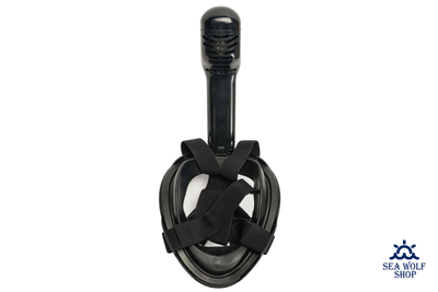 Маска полнолицевая Scuba Brothers Venom Black с креплен. д/камеры