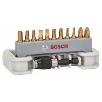 Набор бит Bosch 12шт быстросменный держатель