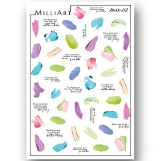 Слайдер-дизайн MilliArt Nails MAX-158