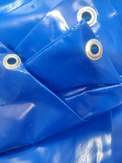 тент 4*4 ПВХ 650 гр/м2 люверс 1 м