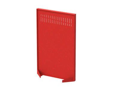 Перегородка прямоугольная с декором "Диаграмма роста"