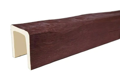 Декоративная балка из полиуретана Country Decor (WOOD LOOK) рубленная Б9 (90х90) вишня