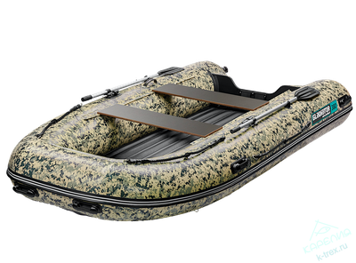 Лодка ПВХ Gladiator Air Sport E380S НДНД Camo