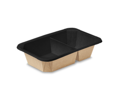 Салатник OCTOBOX 800/2  BLACK WOOD