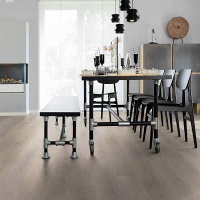 Виниловый пол Wineo 400 Wood L Дуб светло-серый сбалансированный MLD286SL замковый с фаской