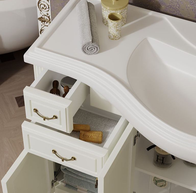 Мебель для ванной Opadiris Риспекто 120 слоновая кость