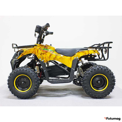 Квадроцикл GreenCamel Gobi K45 (30Ah 36V 800W R6 Цепь) быстросъем, ножной тормоз, золотая осень