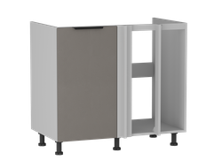 Кухня ВАТЕЛЬ - Стол под мойку угловой СМУ-100 Мокко