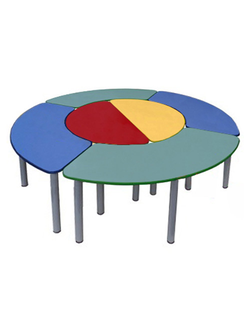 СТОЛ ДЕТСКИЙ ЛДСП РЕГУЛИРУЕМЫЙ 33 (ДИАМ.2100)