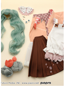 Одежда для куклы Мику Хацунэ (Cloth Dollfie Dream Hatsune Miku Snow 2024)