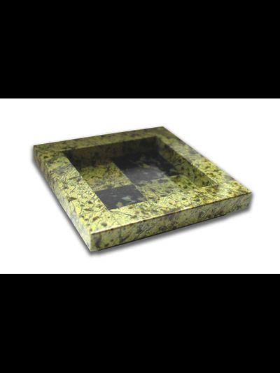 Пепельница из камня змеевик