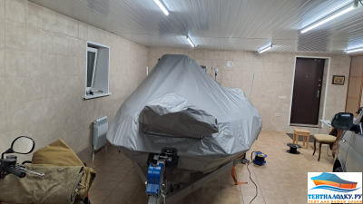 BOATCOVER PVC 320 - (транспортировочные, носовые, стояночные тенты) шир. 250 см.  серый