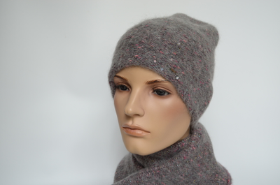 Женская шапка носок и шарф Визио Италия