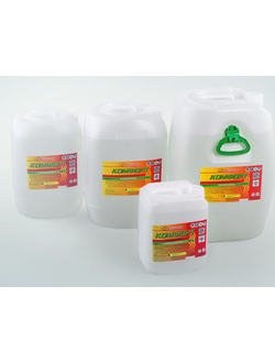 Теплоноситель "Комфорт" для автономных систем отопления Марка А (на основе пропиленгликоля) t-25С канистра (10л./10кг.)