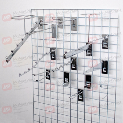 RD2000x1000 Торговая решетка хромированная 2000х1000 мм, 7х3 мм, 50х50 мм