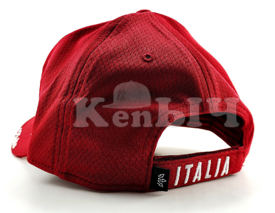 Бейсболка ITALIA Lago di Garda red