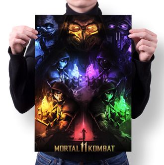 Плакат Mortal Kombat № 1