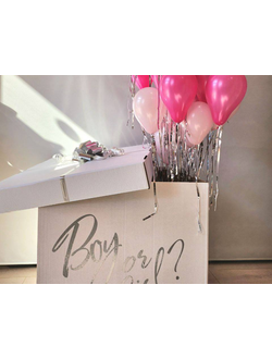 КОРОБКА-СЮРПРИЗ НА ОПРЕДЕЛЕНИЕ ПОЛА "Boy or Girl"