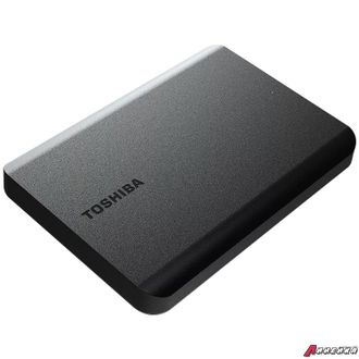 Внешний жесткий диск TOSHIBA Canvio Basics 2 TB, 2,5&quot;, USB 3.2, черный, HDTB520EK3AA. 513590