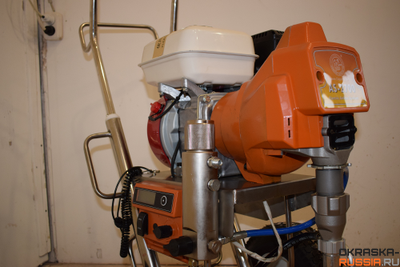 ASPRO-2700G бензиновый агрегат (аппарат) для покраски