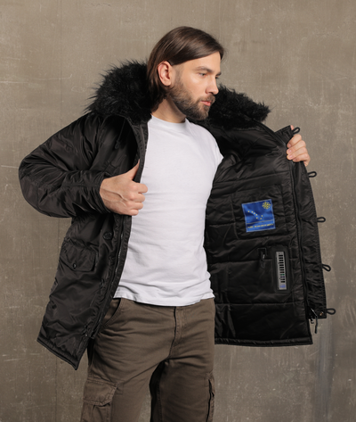 Куртка HUSKY CLASSIC BLACK LINE