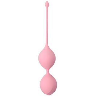 Розовые вагинальные шарики SEE YOU IN BLOOM DUO BALLS 29 MM, Dream Toys