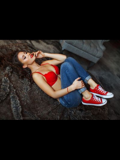 Кеды красные Converse All Star Classic низкие