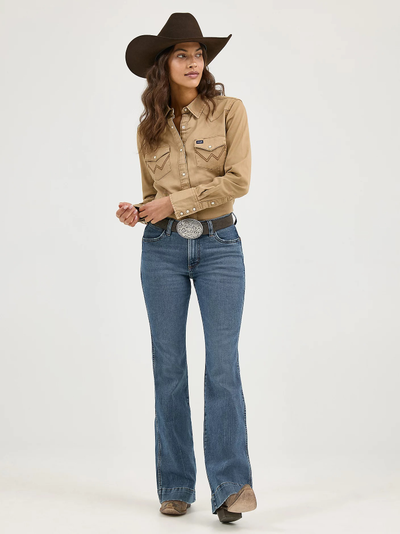 Wrangler® Retro® Bailey High Rise Trouser Jean