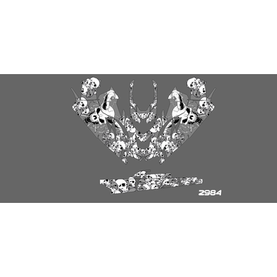 Наклейки на снегоход  Lynx Ranger Expedition Commander 2011-2019 №2984