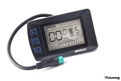 КОМПЛЕКТ Eltreco 36V 500W LCD 26" + АКБ 36V 10А/ч (HL)