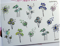 Слайдер-дизайн CRYSTAL - cs003 - Одуванчики