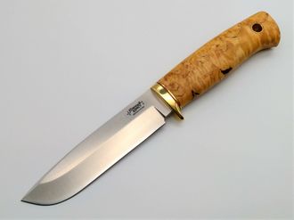 Охотничий нож Кречет сталь D2 карельская береза
