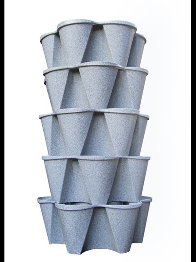 Вертикальная грядка &quot;Лея&quot; (имитация камня гранит)