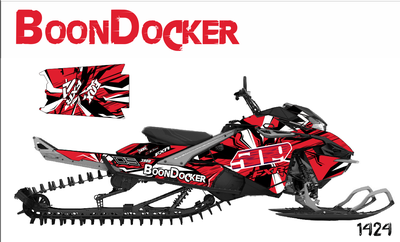 Наклейки на снегоход  Lynx boondocker